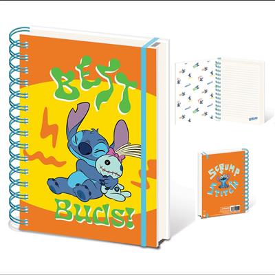 Lilo & Stitch (Best Buds) A5 Wiro Anteckningsblock Pyramid International