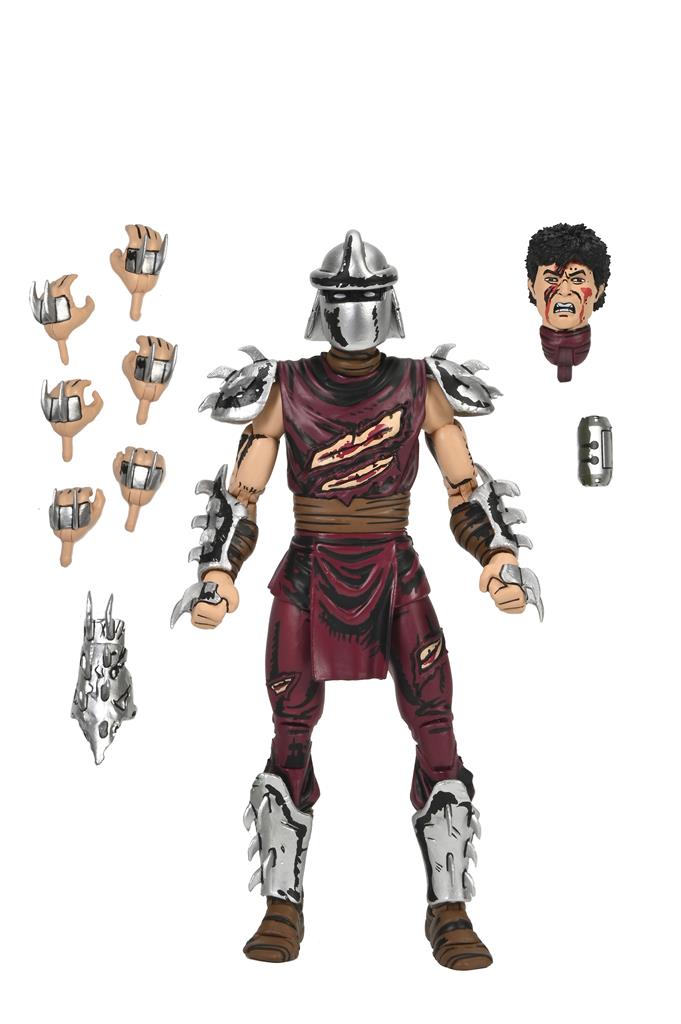 TMNT (Mirage Comics) - 7" Skala Action Figur – Stridskrossad Shredder