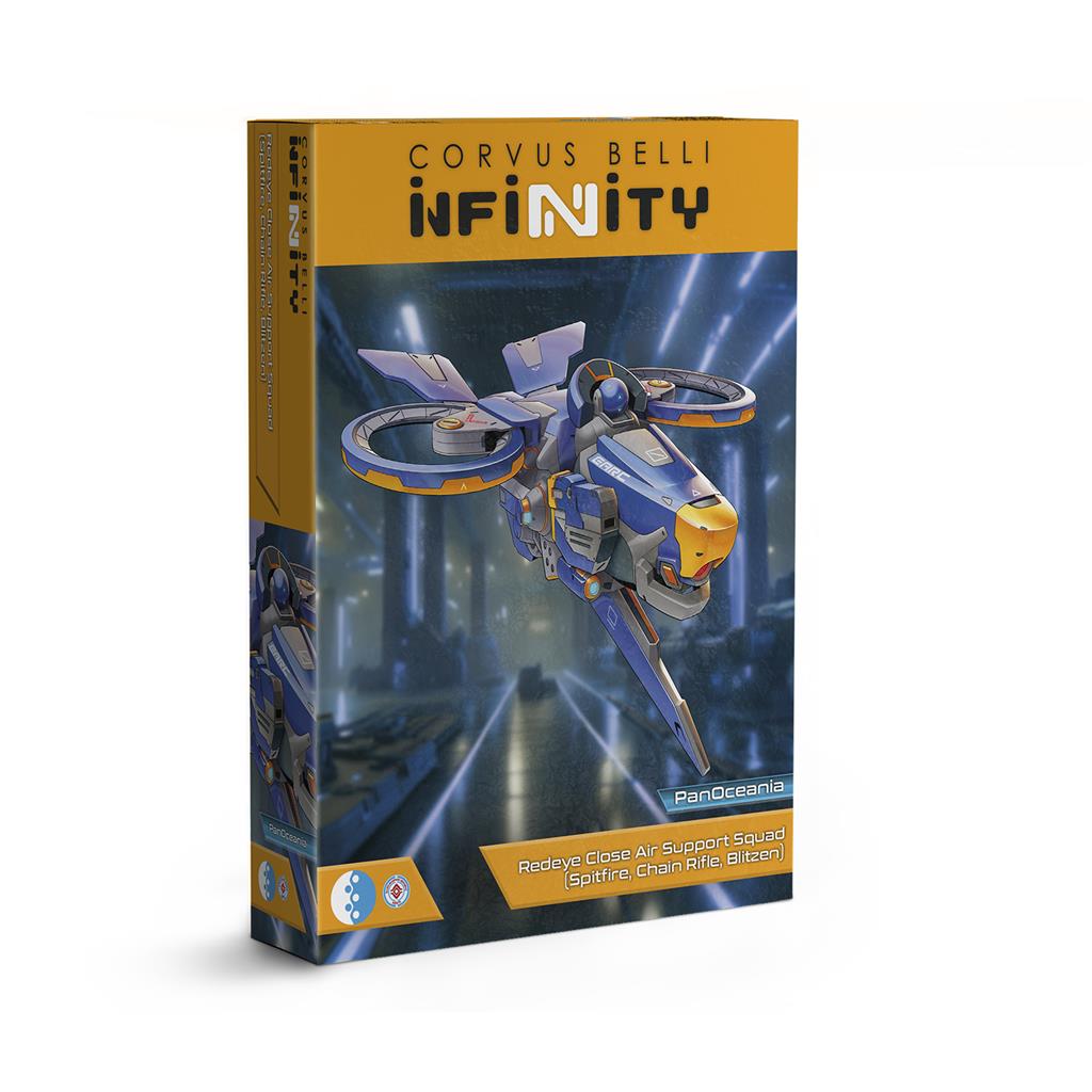 Infinity: Redeye (Spitfire, Chain Rifle, Blitzen) - EN Corvus Belli