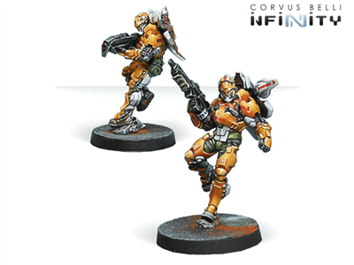 Infinity: Tiger Soldiers (Spitfire/ Boarding Shotgun) Corvus Belli