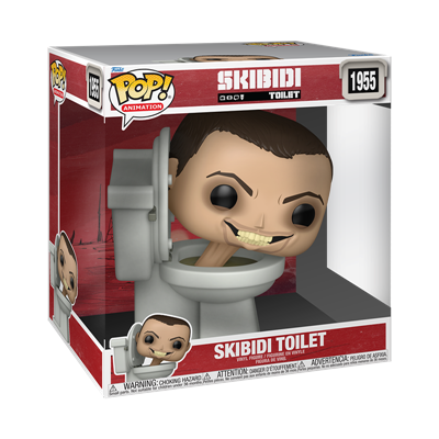 Funko POP Jumbo: Skibidi Toilet - Skibidi Toilet