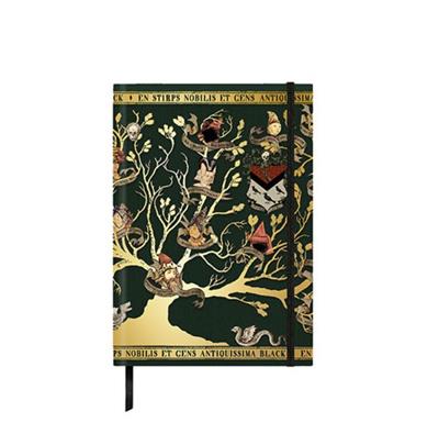 Hardcover Notebook Family Black - Harry Potter