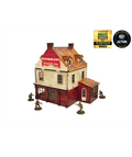 WW2 Normandy Restaurang Förmål Premålat [28mm/1:56] Micro Art Studio