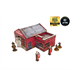 WW2 Normandy Garage med Bensinstation för 28mm Spel Micro Art Studio