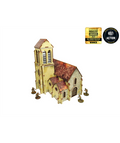 WW2 Normandie Kyrka Förmål (28mm/1:56) Micro Art Studio