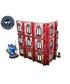Imperial WTC Walls High Red (1) Prepainted Micro Art Studio