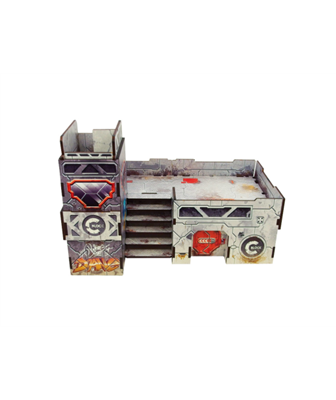 Precinct Sigma Post (1) Förbehandlad (grå) Micro Art Studio