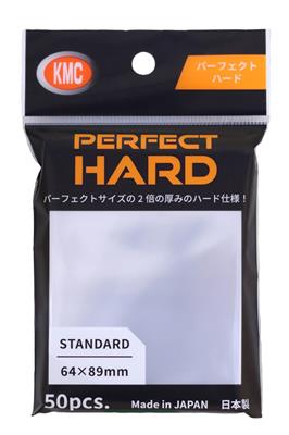 KMC Standard Sleeves - Perfect Hard (50 Sleeves)