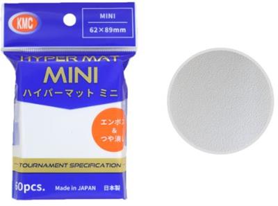 KMC Small Sleeves - Hyper MAT mini White (60 Sleeves)