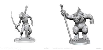 Pathfinder Battles Deep Cuts: Xulgath Skirmisher & Stoneliege