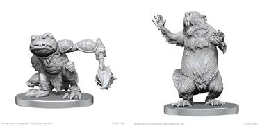 Pathfinder Battles Deep Cuts: Boggard Scout & Castoroides