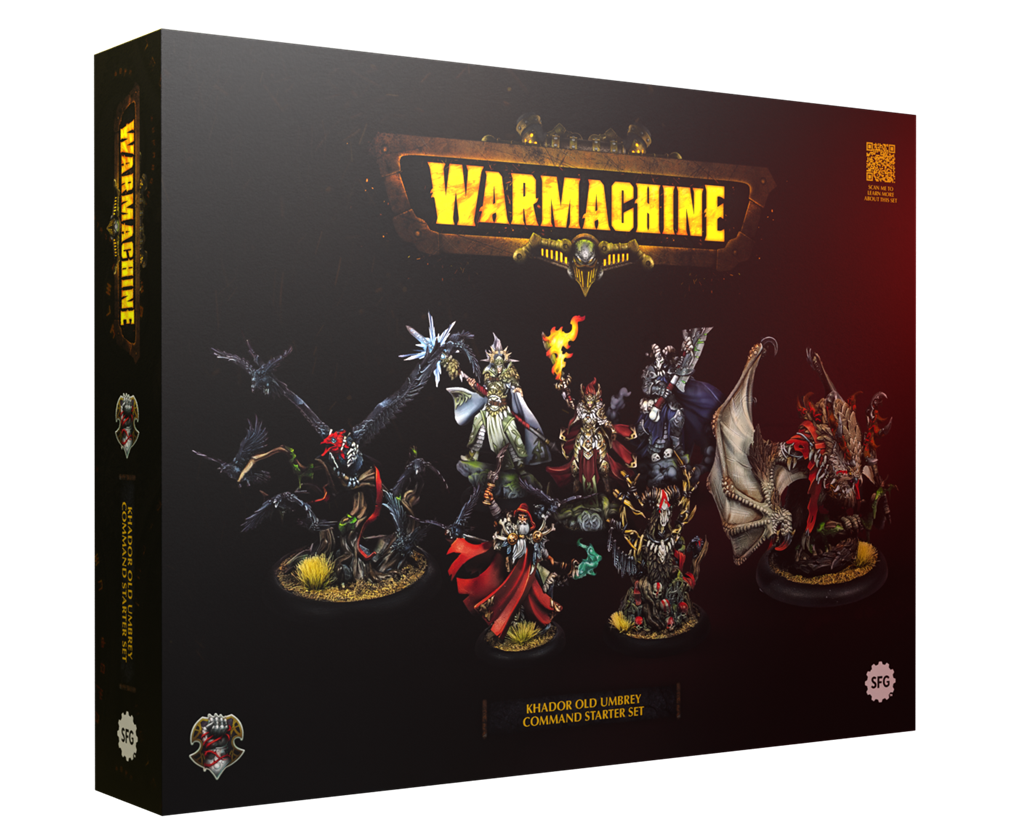 Warmachine: Khador Old Umbrey Command Starter Set Steamforged Games