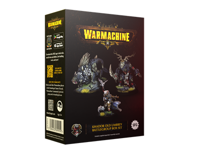 Warmachine: Khador Old Umbrey Battlegroup Box Steamforged Games