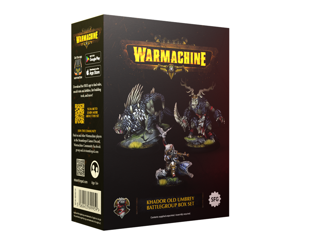 Warmachine: Khador Old Umbrey Battlegroup Box Steamforged Games