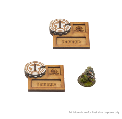 Bolt Action - MDF Vehicle Pin Markers - USA Warlord Games