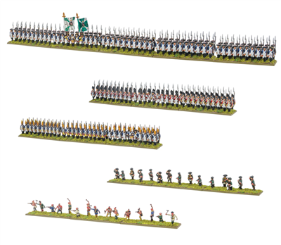 Black Powder - Epic Battles: Revolution! - Hessians & Allies Brigade Warlord Games