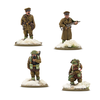 Bolt Action - British & Canadian Infantry (Winter) HQ Warlord Games