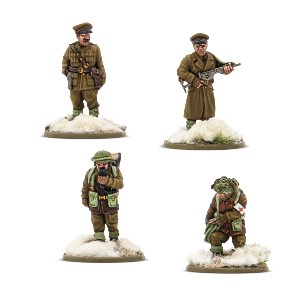 Bolt Action - British & Canadian Infantry (Winter) HQ Warlord Games