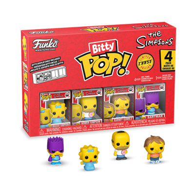 Funko Bitty POP: Simpsons - Maggie 4PK - Samlarfigur Funko