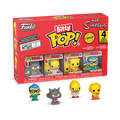 Funko Bitty POP: Simpsons - Scratchy 4PK - Samling av Unika Figurer Funko