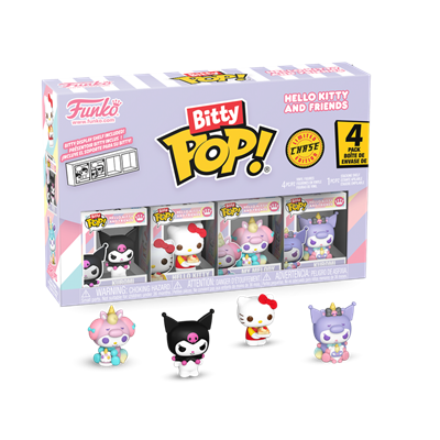 Funko Bitty POP: Sanrio - Kuromi 4PK