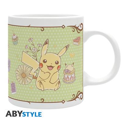 Pokémon Mugg - 320 ml - Pikachu och Eevee - Pokémon Café SAS ABYSSE CORP
