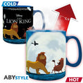 DISNEY - Mugg med temperaturförändring - 460ml - Lejonkungen - kartong SAS ABYSSE CORP