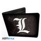 DEATH NOTE - Plånbok "L symbol" - Vinyle SAS ABYSSE CORP