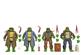TMNT (Mirage Comics) - 7” Scale Action Figur - Gangster Turtles 4 Pack