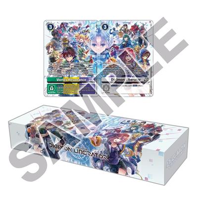 Digimon Card Game - Digimon Liberator Debuggers Set PB-22 - Collectible Card Game Set with Storage Box