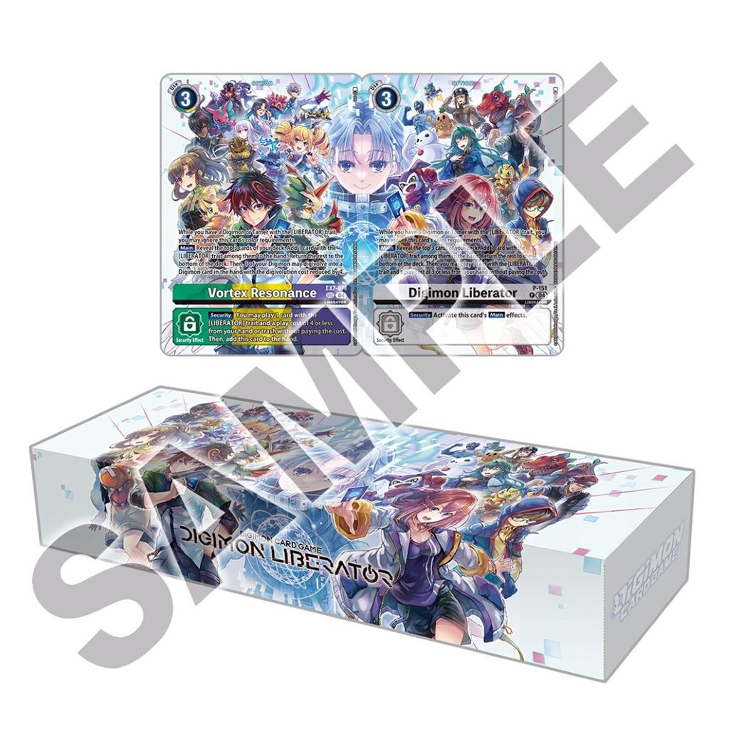 Digimon Card Game - Digimon Liberator Debuggers Set PB-22 - Collectible Card Game Set with Storage Box