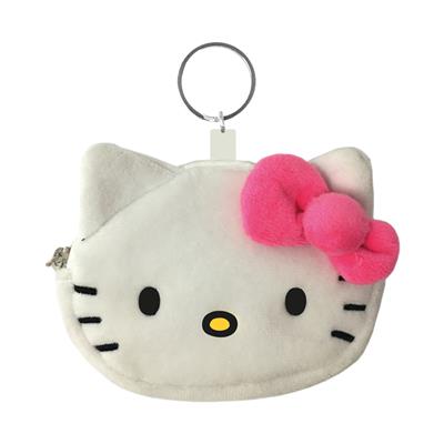 Hello Kitty (Bow) Fluffy Coin Purse Pyramid International