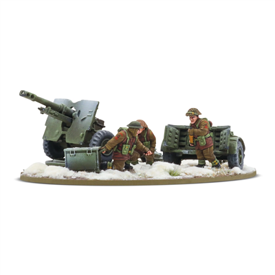 Bolt Action - British & Canadian 25 Pdr. Anti-Tank Gun (Winter) Warlord Games