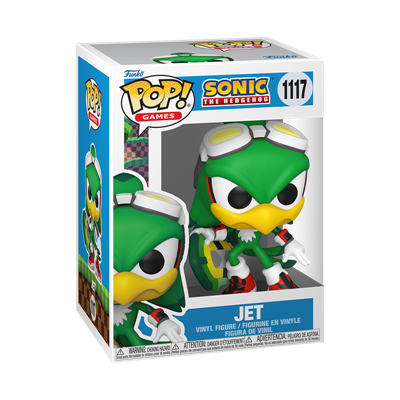 Funko POP Games: Sonic - Jet the Hawk w/Board Funko