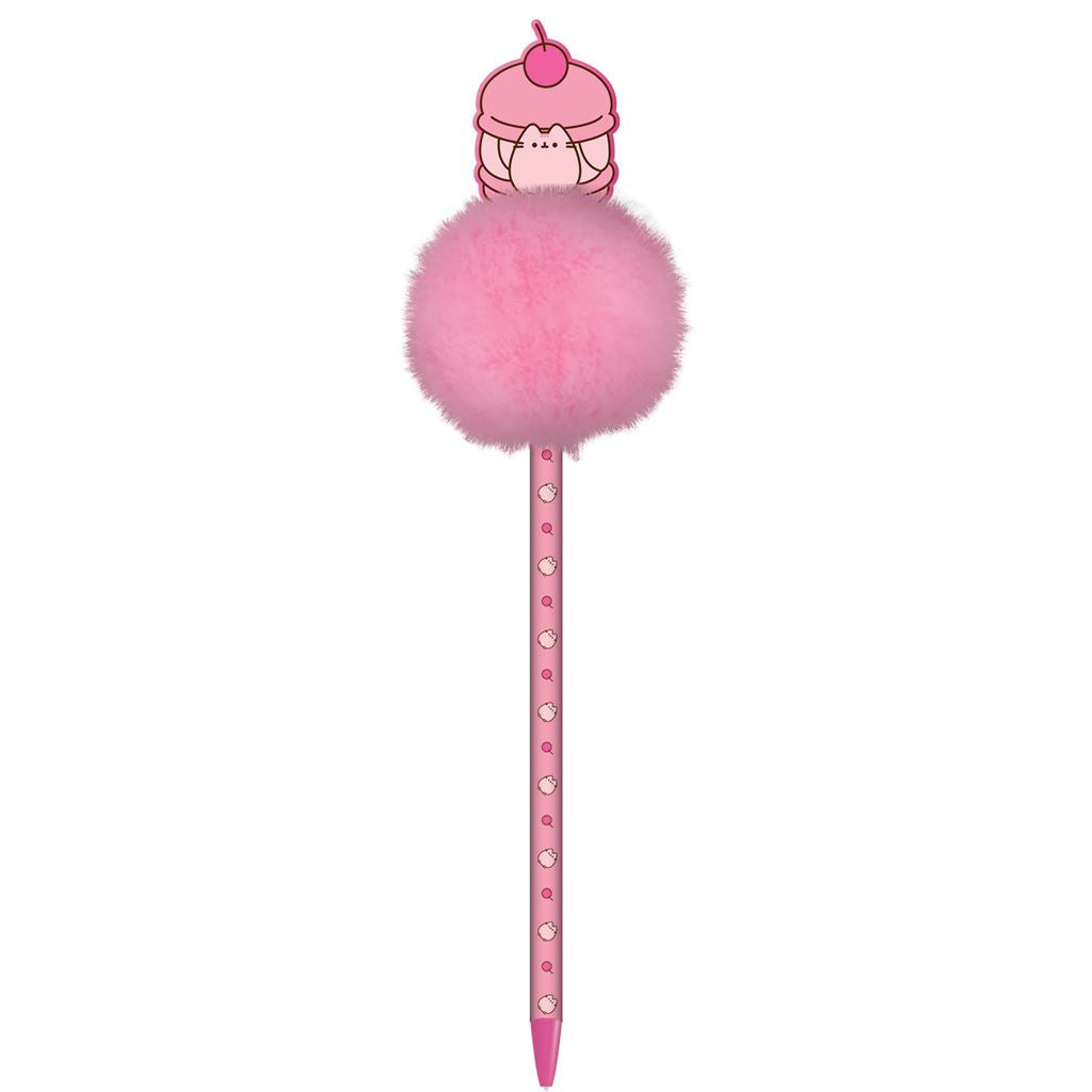 Pusheen (Cherry) Pom Pom Pen - Stylish writing tool