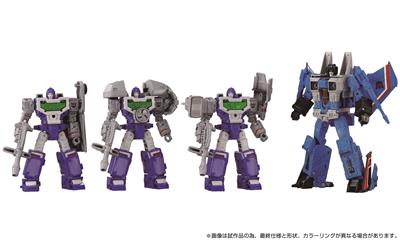 Transformers Takara Tomy Dramatic Capture Series Decepticons Part 1