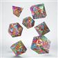 Full Art Dice Set: Graffiti Q-Workshop