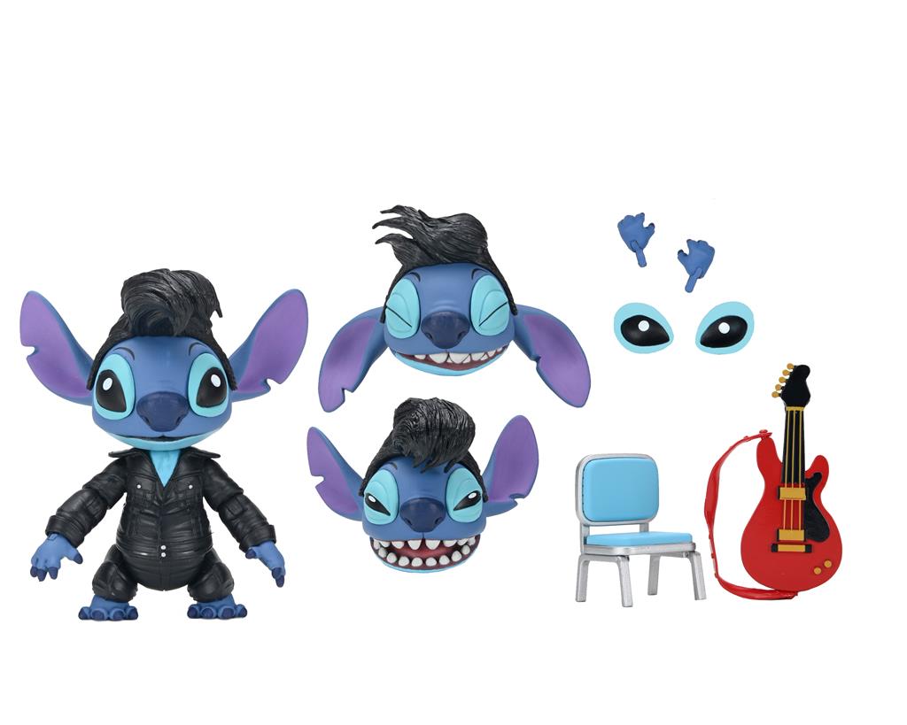 Disney: Lilo & Stitch - 7" Skala Action Figur - Ultimate Singer Elvis Stitch