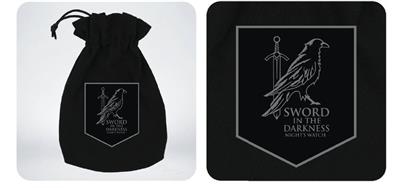 Game of Thrones. Night's Watch Dice Pouch. Q-Workshop