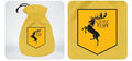 Game of Thrones Baratheon Dice Pouch Q-Workshop