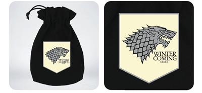 Game of Thrones Stark Dice Pouch Q-Workshop