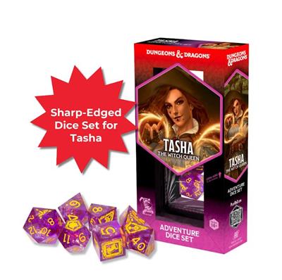 Sirius Dice - Tasha häxmästarinnas äventyrstärningar för Dungeons & Dragons