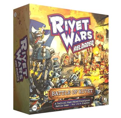 Rivet Wars Reloaded: Battle Of Rivet – Taktiskt Brädspel i Dieselpunk Fantasy Steamforged Games