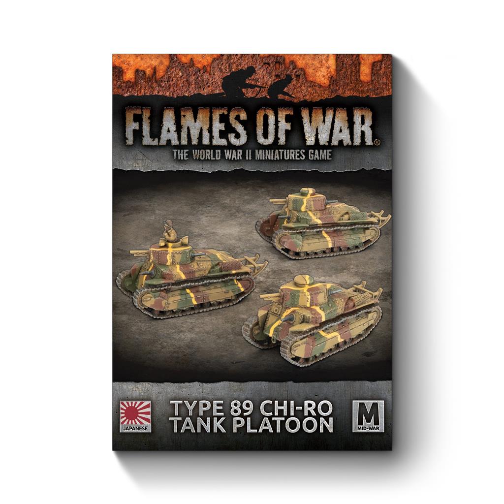 Type 89 Chi-Ro Tank Platoon (x3) Gale Force Nine