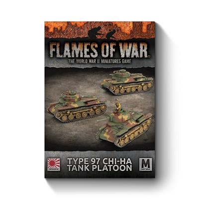Type 97 Chi-Ha Tank Platoon (x3) Gale Force Nine