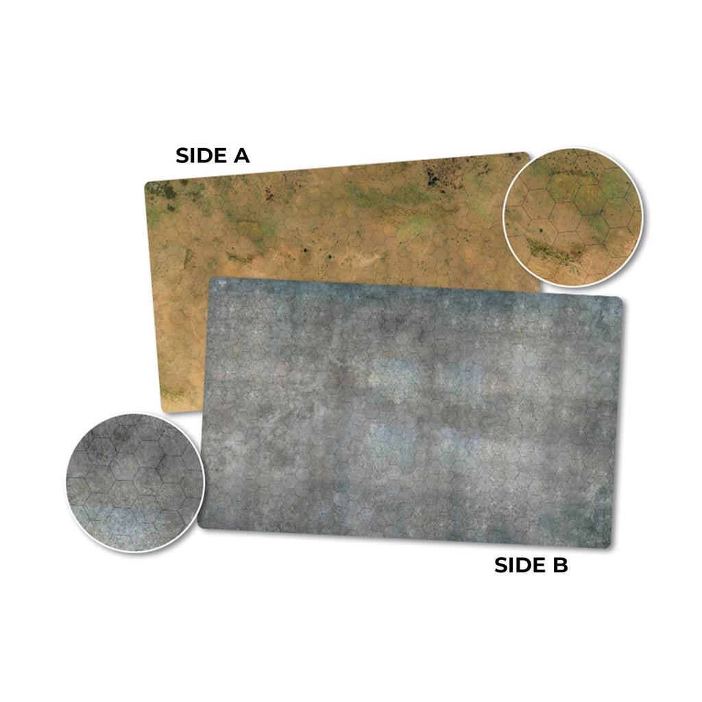 Game Mat 2 (Arid/Urban) - Dubbel Sidan Spelmatta Gale Force Nine