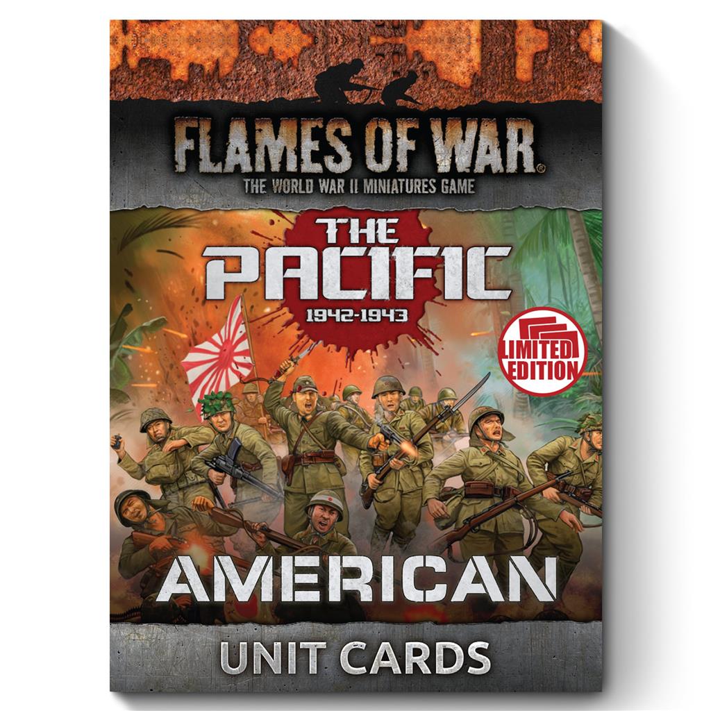 The Pacific: Amerikanska Enhetskort (x36) - Begränsad Utgåva Gale Force Nine