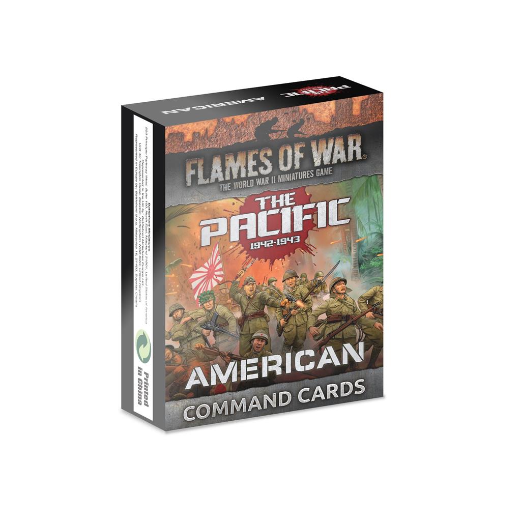 The Pacific: American Command Cards (x66) - Limited Edition Gale Force Nine
