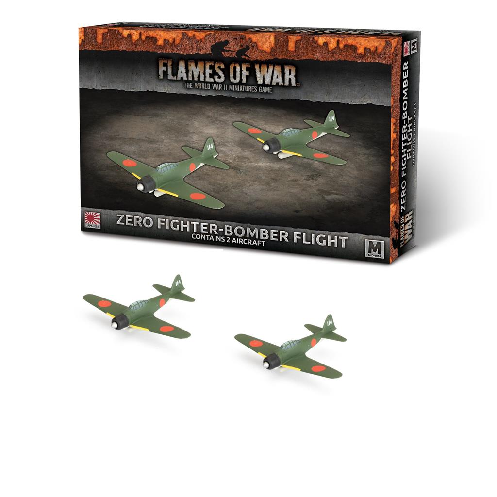 Zero Fighter-Bomber Flygplan (x2 Plastmodell) Gale Force Nine