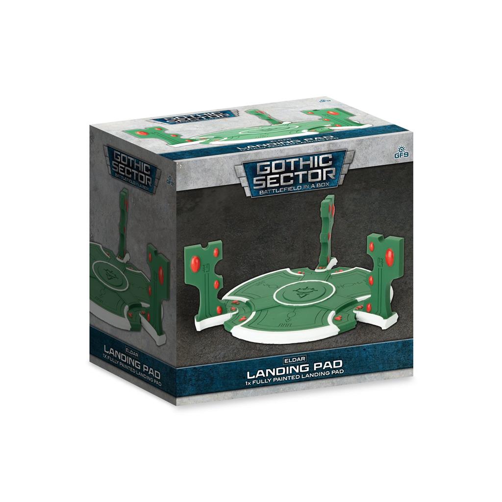 Gothic Sector: Eldar Landing Pad (x1) Gale Force Nine